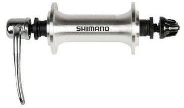 Втулка передн. Shimano TX500, v-br, 36 отв, QR, цв. серебр.